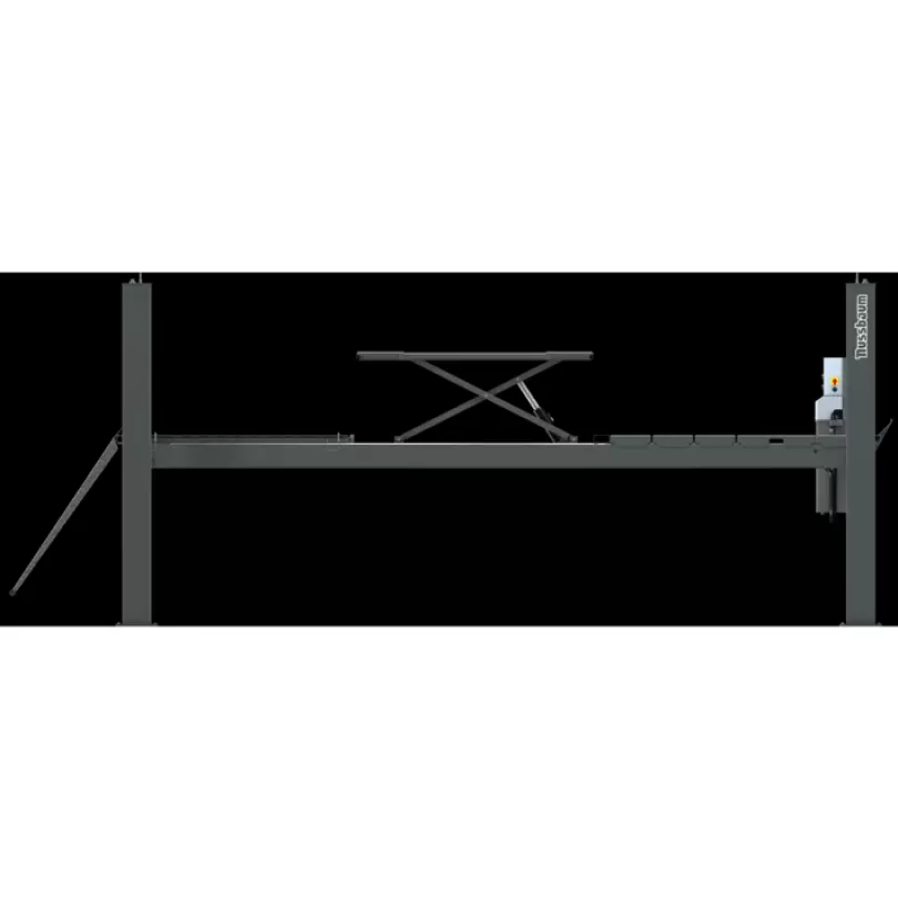 Cầu nâng cắt kéo nâng bụng 3 tấn, di động (3pha, màu xám)